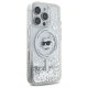 Apple iPhone 16 Pro 6.3\'\' Karl Lagerfeld Liquid Glitter Choupette Head Magsafe Cover Case, Clear | Чехол...
