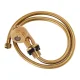 Gabbiano Large Shower Head for Hairdresser Washbasin, Gold