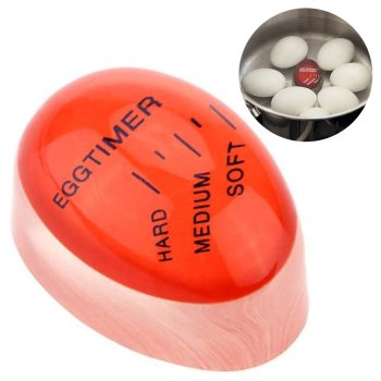 Kitchen Egg Cooking Boiling Timer with Hardness Indicator