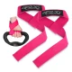 4Fizjo Deadlift Straps, Pink