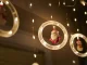 LED Window Curtain Lights with Stars and Figures 3m 125 LED, Warm White