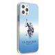 Apple iPhone 12 / 12 Pro 6.1\'\' US Polo Gradient Collection Case Cover (USHCP12MPCDGBL)