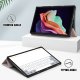 Lenovo Tab P11 Gen 2 (TB350FU) Trifold Stand PU Leather Hard Protective Cover Case, Rose Gold