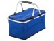 Складная термокорзина для пикника 48x28x22 см, синяя