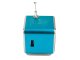Wireless Bluetooth Speaker with FM Radio, USB, microSD, and Rechargeable Battery, Blue