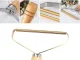 Lint and Pet Hair Remover Comb with Metal Blade for Clothes and Upholstery