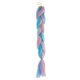 Kanekalon Synthetic Ombre Afro Braids for Hairstyles 60cm, Pink-Blue