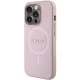 Guess iPhone 15 Pro Case Saffiano MagSafe, Pink