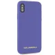 Karl Lagerfeld Silicone Case for iPhone X / Xs, Purple
