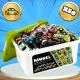 Bakalu KZ1230 Large Metal Toy Car Set in a Case, 50 pcs