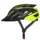 Wozinsky MTB Bike Helmet with Rear USB Light (M, Black/Yellow)
