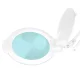 Glow Moonlight 8013/6\" LED Magnifying Table Lamp, White