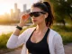 Smart AI Glasses with 2K Camera Bluetooth Headset and Mic, Black