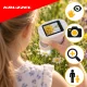 Kruzzel Pocket Digital Microscope for Kids 1000x 2MP 2.0\" IPS, White
