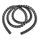 Maclean MCTV-676 B Cable Organizer, 25mm x 2m, Black