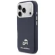 Karl Lagerfeld Saffiano MagSafe Case for iPhone 17 Pro, Blue