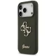 Guess iPhone 17 Pro Max Case Silicone Big 4G Script, Khaki