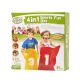Kids 4-in-1 Sports Game Set (Sacks, Eggs, Spoons, Bands)