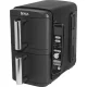 Ninja Double Stack XL SL400EU Hot Air Fryer, 2x 4.75L, 2470W, Black / Grey