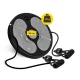 4Fizjo Mini Rotary Twister Board with Resistance Bands, Grey/Black