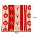 Ruhhy Christmas Decorative Pillowcases 45x45 cm Set of 4, Red/Linen
