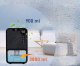 Dehumidifier Air Dryer Moisture Absorber with LED Display, 3.8L