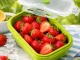 Collapsible Silicone Food Containers, Set of 4, Lunch Boxes, Green