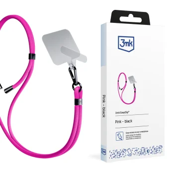 3mk Protection EasyClip Smartphone Lanyard, Pink