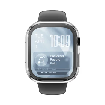 AmazingThing Radix Glass Screen Protector with Case for Apple Watch Series 11 42mm, Clear