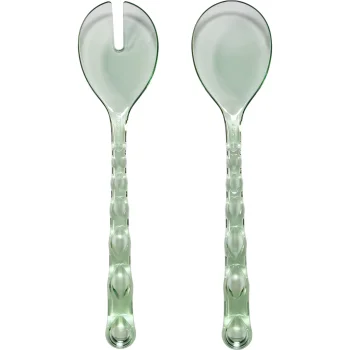 Guzzini VANITY Salad Servers 27.5 x 6.3 cm, Matcha Green