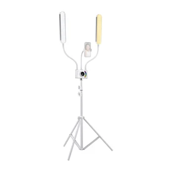 Neewer BH40C Flexible Two-Arm RGB LED Lighting Kit with Tripod