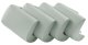 Child Baby Safety L-Shape Table Corner Protector Cushion, Grey - 4 pcs