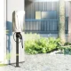 Maclean MCE456 Steel EV and PHEV Car Charger Stand, 15kg Max, Black