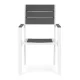 Multigarden Garden Chair Set (2 pcs), Steel/HDPE, Grey/White