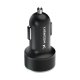 Wozinsky WDCCAC USB-C USB-A 36W car charger - black