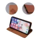 Samsung Galaxy A16 4G / 5G ( SM-A166 / SM-A165 ) Genuine Leather Wallet Phone Cover, Brown