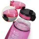 4FIZJO Tritan Motivational Water Bottle 0.5L, Pink-Blue