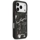 Karl Lagerfeld Grained Pattern&Logo MagSafe Phone Case Cover iPhone 17 Pro - Black