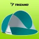TRIZAND 00023856 Pop-Up Beach Tent 190x120x86cm, Blue-Grey