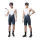 Rockbros YDDK009 Men\'s Cycling Bib Shorts with Pad Size XL - Dark Blue