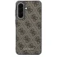 Guess 4G Classic Case for Samsung Galaxy A37 5G, Brown
