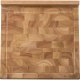 Zassenhaus Rubberwood Cutting Board with Stop Edge 39x39cm