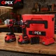 2in1 Cordless Drill & Impact Wrench Set 21V 3Ah 2x Batteries
