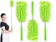 Telescopic Microfiber Duster 25-75cm Green