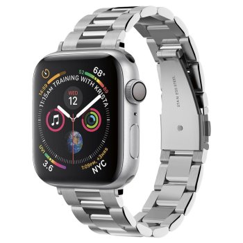 Spigen MODERN FIT BAND Apple Watch 4 / 5 / 6 / 7 / 8 / SE (38 / 40 / 41MM) SILVER