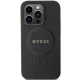 Guess Saffiano MagSafe Case for iPhone 14 Pro Max, Black