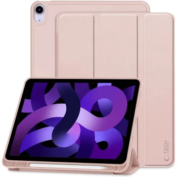 Tech-Protect iPad Air 10.9 (2020/2022) / 11 (2024) Wallet Case SmartCase Pen, Pink