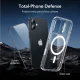 ESR Classic Hybrid MagSafe Case + Tempered Glass Set for iPhone 17, Clear