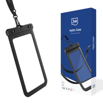 3Mk Protection Hydro Case Waterproof Smartphone Case up to 7", Transparent