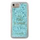 Guess iPhone 6 / 7 / 8 / SE Case Liquid Glitter Party, Blue